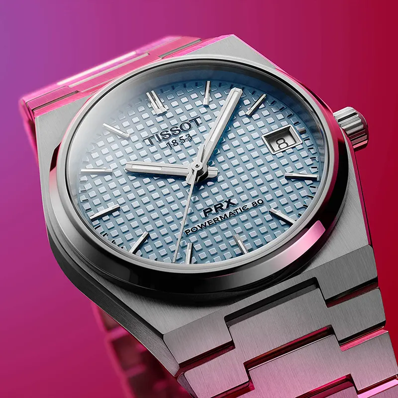 Tissot PRX Powermatic 80 35mm Ice Blue Dial Watch | T137.207.11.351.00